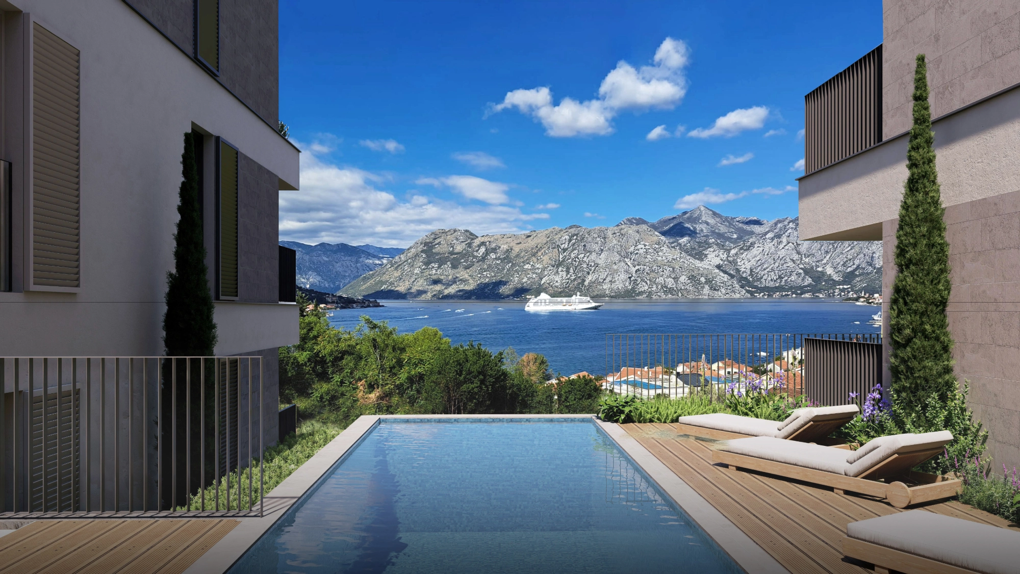 D One Boka Residence — exterior rendering
